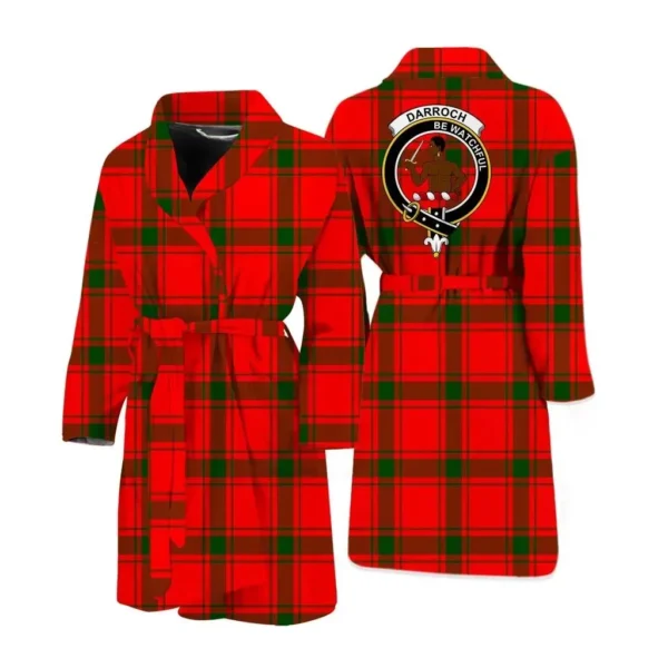 ScotClans Darroch (Gourock) Men Bathrobe - Darroch (Gourock) Bathrobe Badge