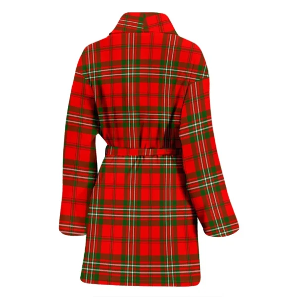 ScotClans Scott Modern Bathrobe, Women Tartan Plaid Bathrobe - Image 2