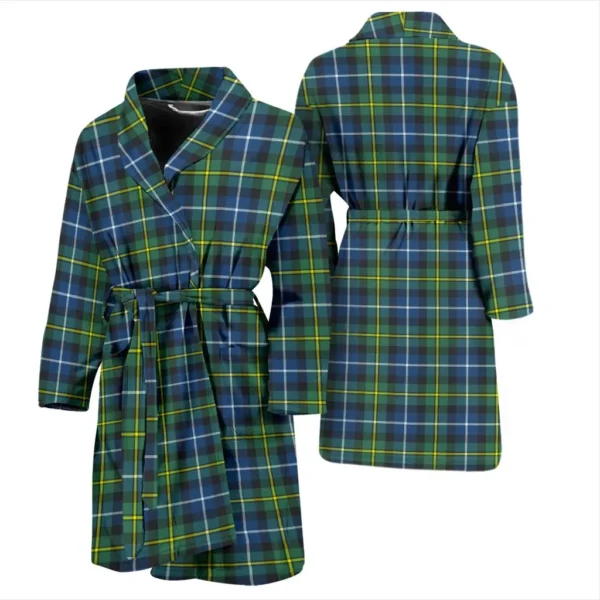 ScotClans MacNeill Of Barra Ancient Bathrobe, Men Tartan Plaid Bathrobe - Image 3