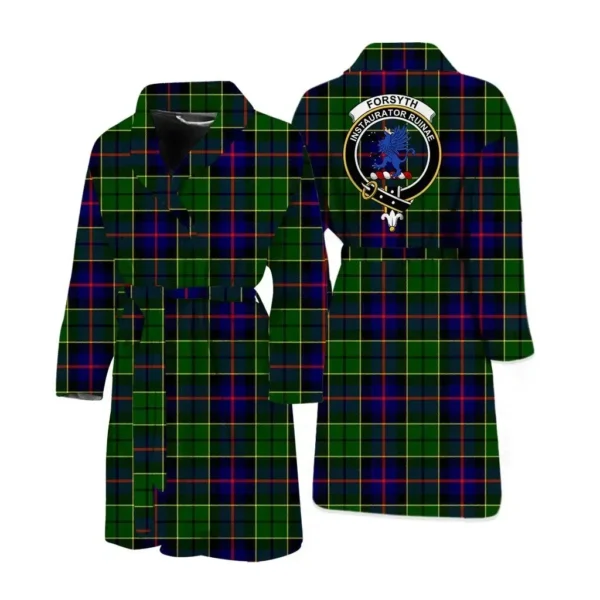 ScotClans Forsyth Men Bathrobe - Forsyth Bathrobe Badge