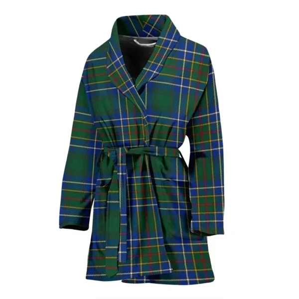 ScotClans Cockburn Ancient Bathrobe, Women Tartan Plaid Bathrobe