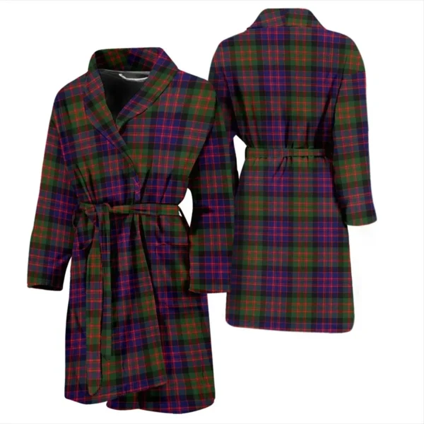 ScotClans MacDonald Modern Bathrobe, Men Tartan Plaid Bathrobe - Image 3