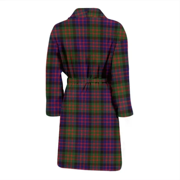 ScotClans MacDonald Modern Bathrobe, Men Tartan Plaid Bathrobe - Image 2