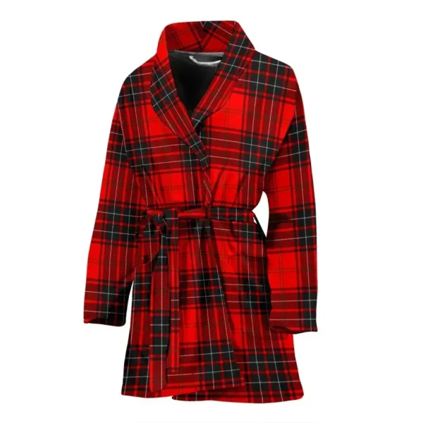 ScotClans Wemyss Modern Bathrobe, Women Tartan Plaid Bathrobe