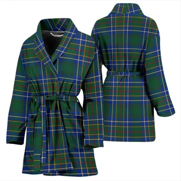 ScotClans Cockburn Ancient Bathrobe, Women Tartan Plaid Bathrobe - Image 3