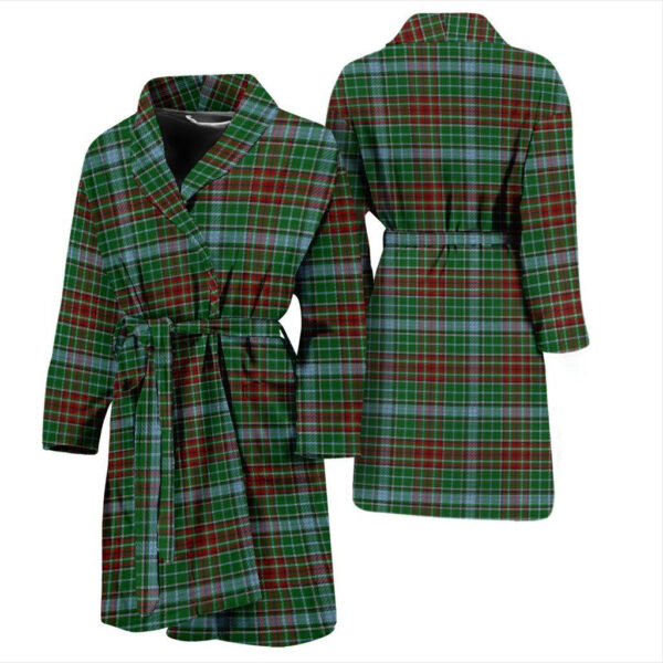 ScotClans Gayre Bathrobe, Men Tartan Plaid Bathrobe - Image 3