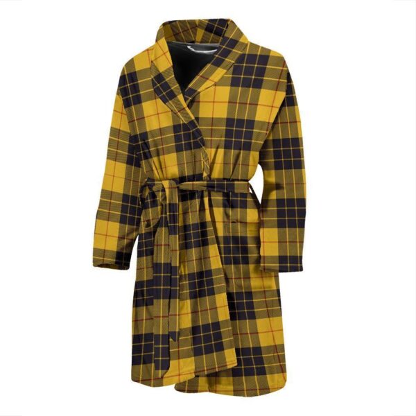 ScotClans MacLeod Of Lewis Ancient Bathrobe, Men Tartan Plaid Bathrobe