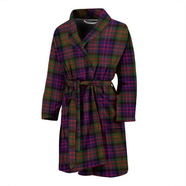 ScotClans MacDonald Modern Bathrobe, Men Tartan Plaid Bathrobe