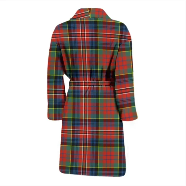 ScotClans MacPherson Ancient Bathrobe, Men Tartan Plaid Bathrobe - Image 2