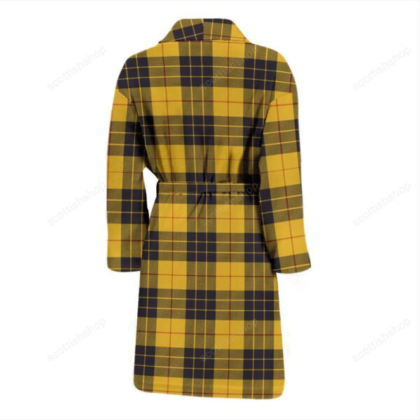 ScotClans MacLeod Of Lewis Ancient Bathrobe, Men Tartan Plaid Bathrobe - Image 2