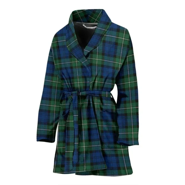 ScotClans Forbes Ancient Bathrobe, Women Tartan Plaid Bathrobe