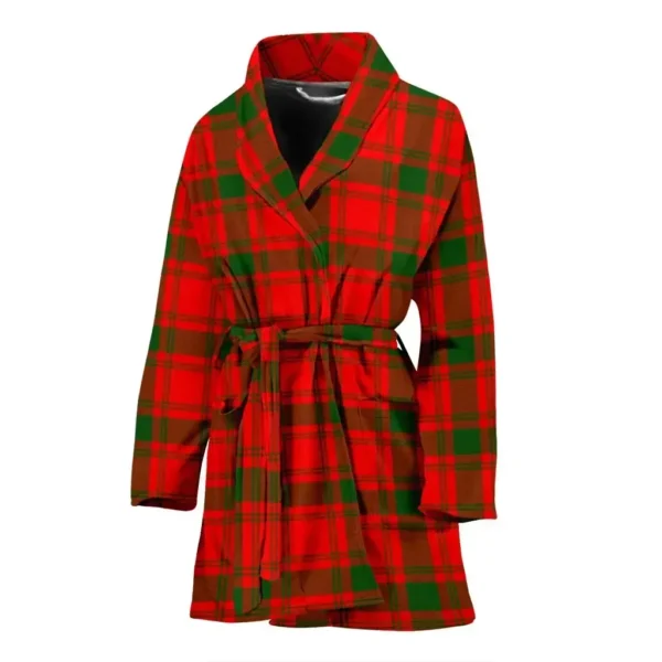 ScotClans MacQuarrie Modern Bathrobe, Women Tartan Plaid Bathrobe