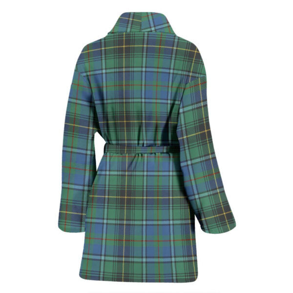 ScotClans MacInnes Ancient Bathrobe, Women Tartan Plaid Bathrobe - Image 2