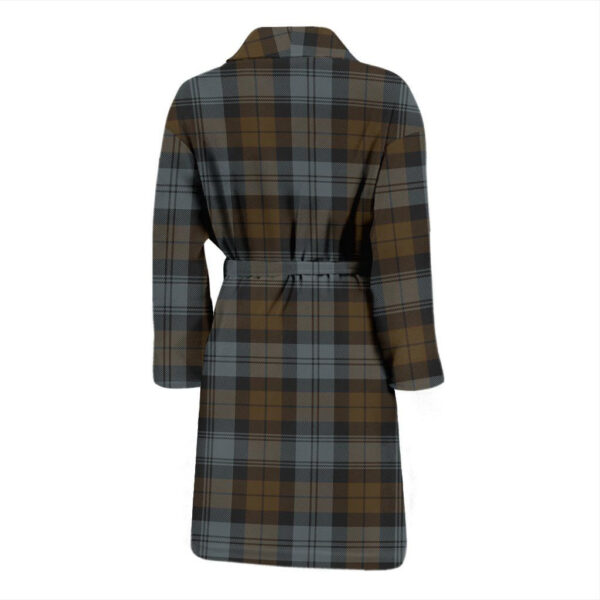 ScotClans BlackWatch Weathered Bathrobe, Men Tartan Plaid Bathrobe - Image 2