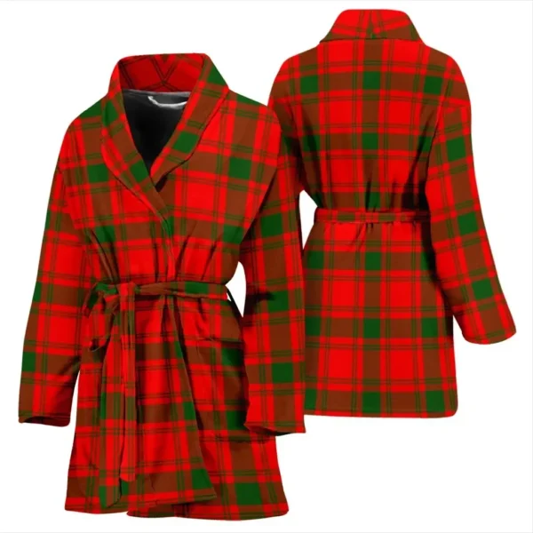 ScotClans MacQuarrie Modern Bathrobe, Women Tartan Plaid Bathrobe - Image 3