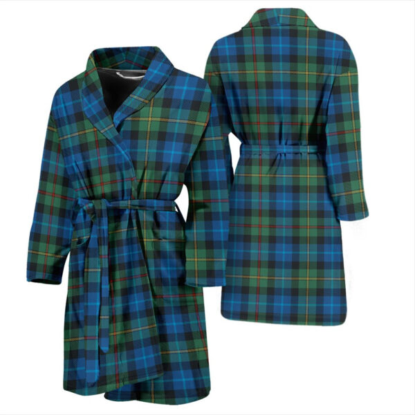 ScotClans Smith Ancient Bathrobe, Men Tartan Plaid Bathrobe - Image 3