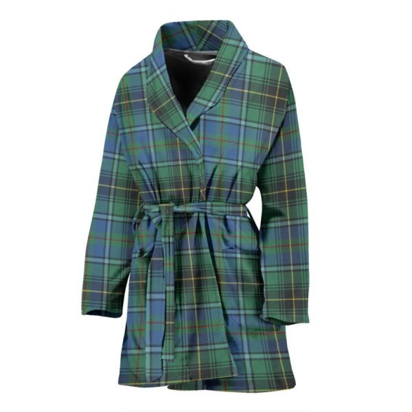 ScotClans MacInnes Ancient Bathrobe, Women Tartan Plaid Bathrobe