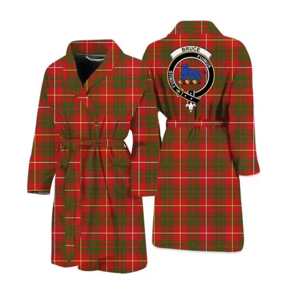 ScotClans Bruce Men Bathrobe - Bruce Bathrobe Badge