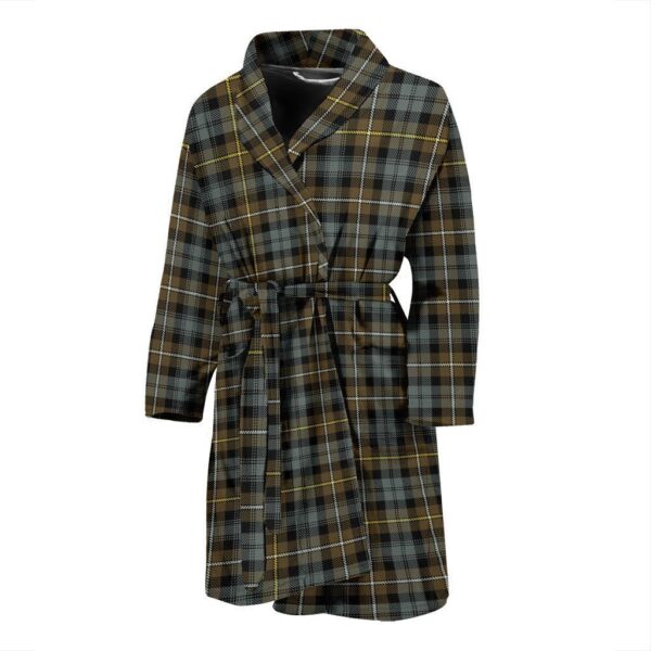 ScotClans Campbell Argyll Weathered Bathrobe, Men Tartan Plaid Bathrobe