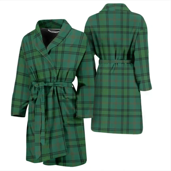 ScotClans Ross Hunting Ancient Bathrobe, Men Tartan Plaid Bathrobe - Image 3