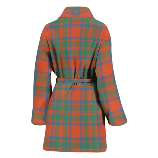 ScotClans MacKintosh Ancient Bathrobe, Women Tartan Plaid Bathrobe - Image 2