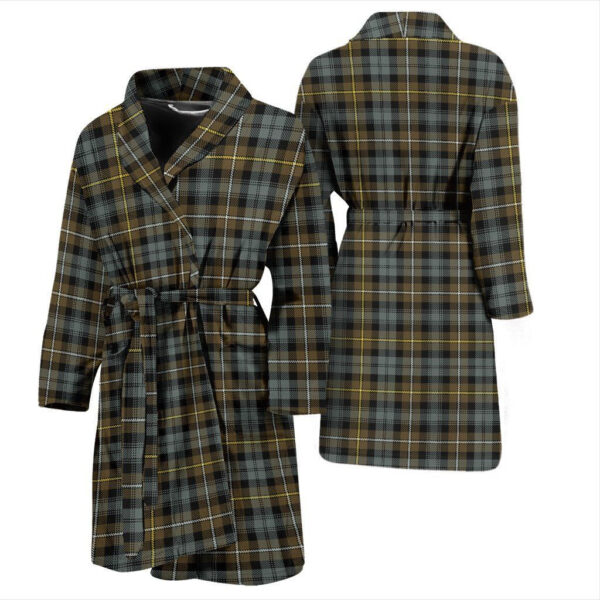 ScotClans Campbell Argyll Weathered Bathrobe, Men Tartan Plaid Bathrobe - Image 3