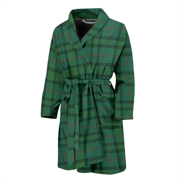 ScotClans Ross Hunting Ancient Bathrobe, Men Tartan Plaid Bathrobe