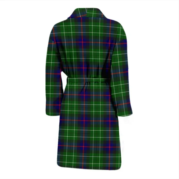 ScotClans Leslie Hunting Bathrobe, Men Tartan Plaid Bathrobe - Image 2