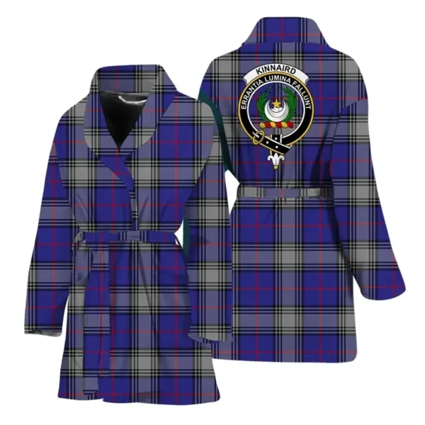 ScotClans Kinnaird Women Bathrobe - Kinnaird Bathrobe Badge