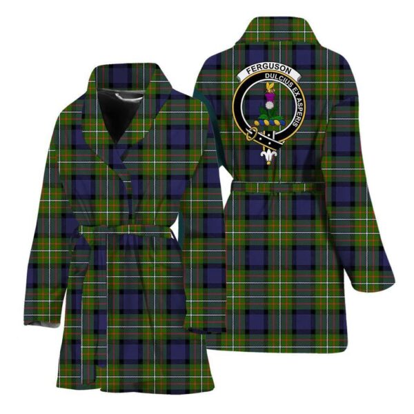 ScotClans Ferguson Women Bathrobe - Ferguson Bathrobe Badge