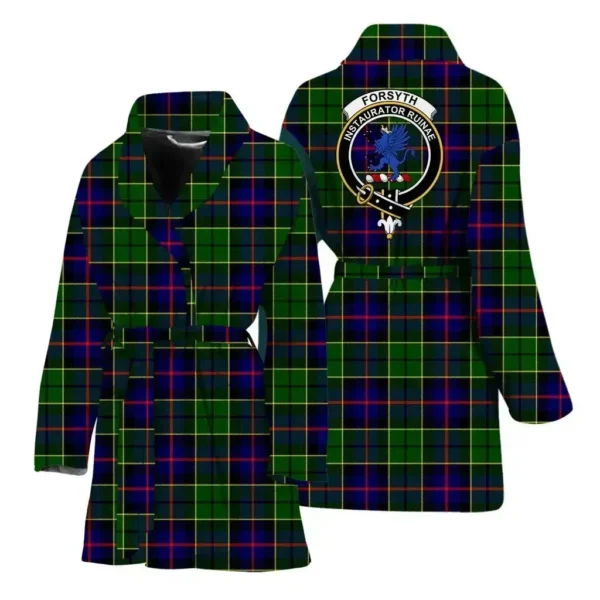 ScotClans Forsyth Women Bathrobe - Forsyth Bathrobe Badge