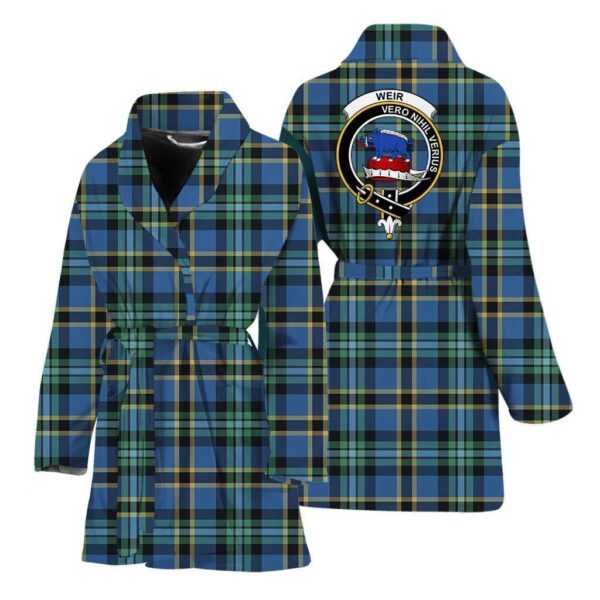 ScotClans Weir Women Bathrobe - Weir Bathrobe Badge