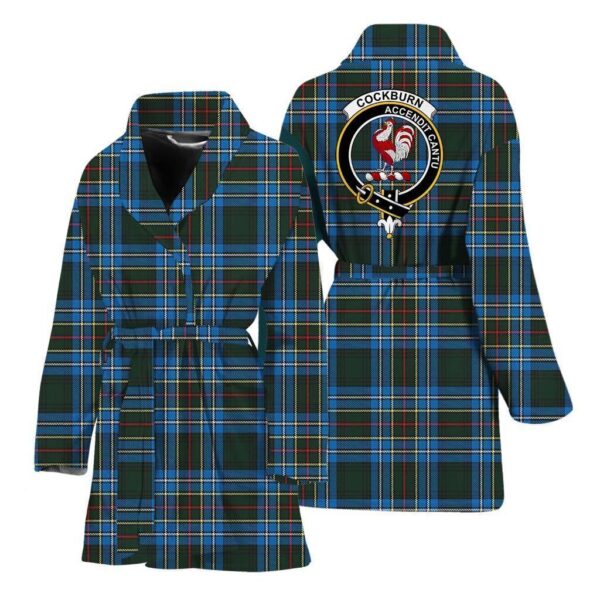 ScotClans Cockburn Women Bathrobe - Cockburn Bathrobe Badge