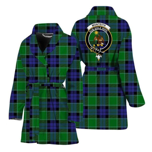 ScotClans Monteith Women Bathrobe - Monteith Bathrobe Badge