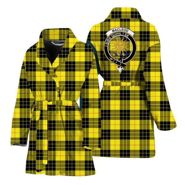 ScotClans MacLeod of Lewis Women Bathrobe - MacLeod of Lewis Bathrobe Badge