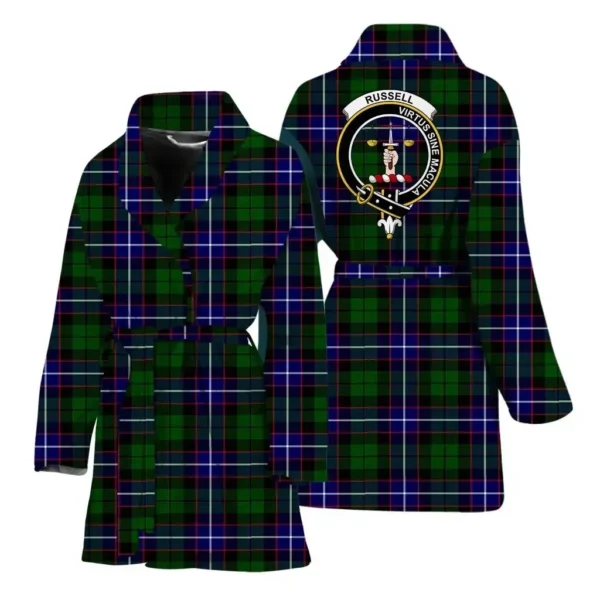 ScotClans Russell Women Bathrobe - Russell Bathrobe Badge