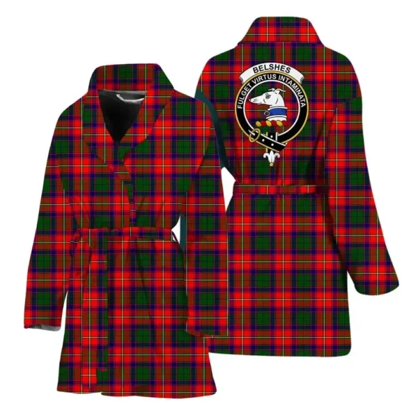 ScotClans Belshes Women Bathrobe - Belshes Bathrobe Badge