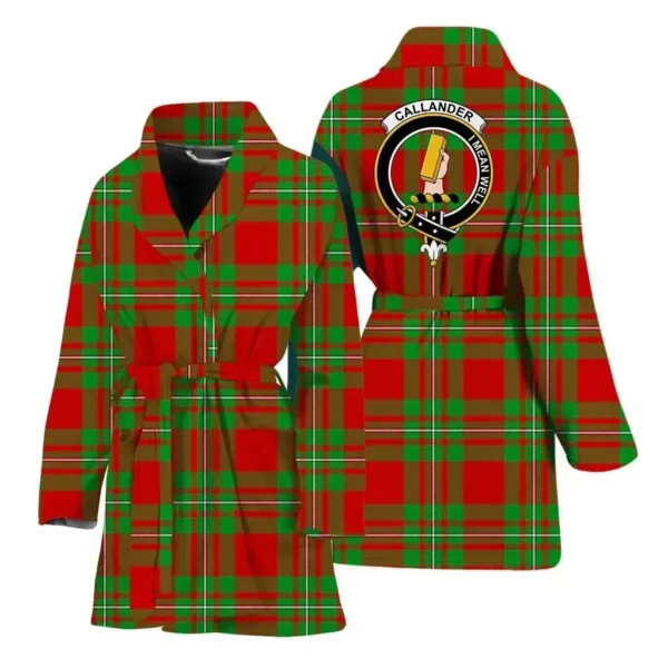 ScotClans Callander Women Bathrobe - Callander Bathrobe Badge