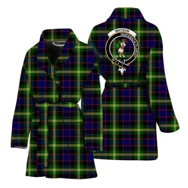 ScotClans Watson Women Bathrobe - Watson Bathrobe Badge