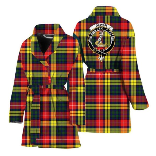 ScotClans Dewar Women Bathrobe - Dewar Bathrobe Badge