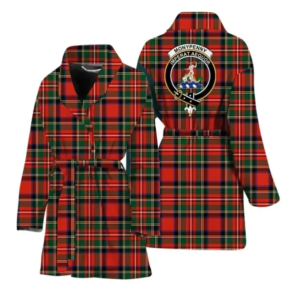 ScotClans Monypenny Women Bathrobe - Monypenny Bathrobe Badge