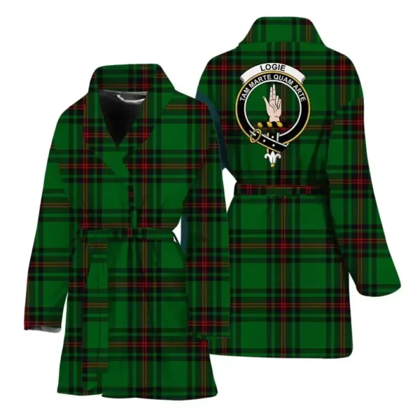 ScotClans Logie Women Bathrobe - Logie Bathrobe Badge