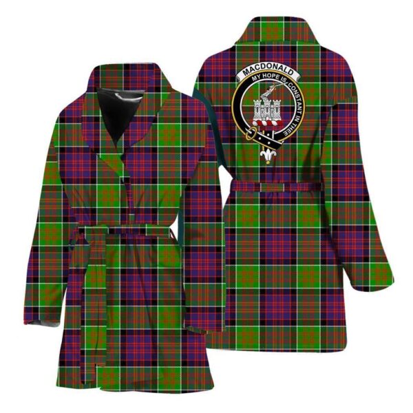 ScotClans MacDonald ( Ranald) Women Bathrobe - MacDonald ( Ranald) Bathrobe Badge