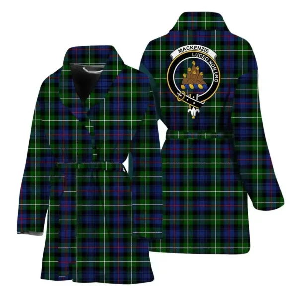 ScotClans MacKenzie Women Bathrobe - MacKenzie Bathrobe Badge