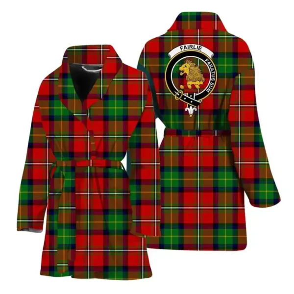 ScotClans Fairlie Women Bathrobe - Fairlie Bathrobe Badge