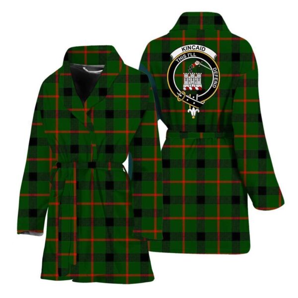 ScotClans Kincaid Women Bathrobe - Kincaid Bathrobe Badge