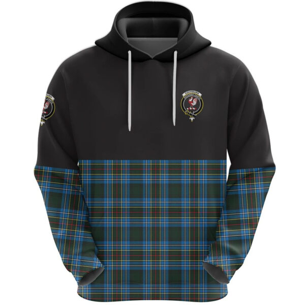 Cockburn Modern Clan Hoodie, Scottish Tartan Cockburn Modern Clans Hoodie Half Of Style