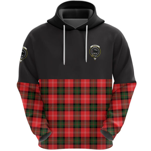 Nesbitt Modern Clan Hoodie, Scottish Tartan Nesbitt Modern Clans Hoodie Half Of Style