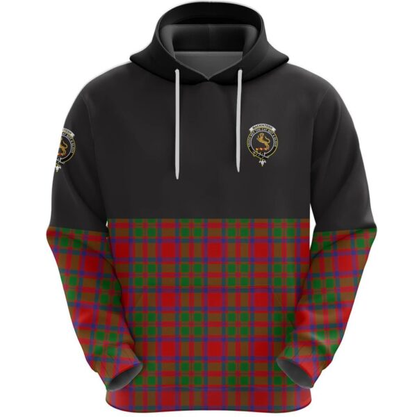 MacKintosh Modern Clan Hoodie, Scottish Tartan MacKintosh Modern Clans Hoodie Half Of Style