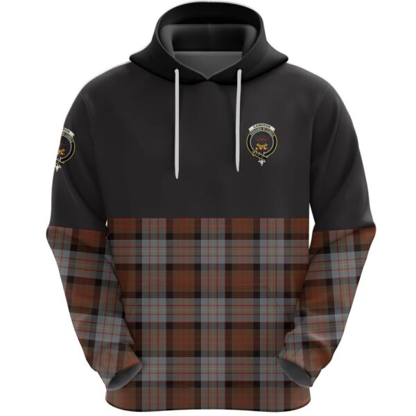 Cameron of Erracht Weathered Clan Hoodie, Scottish Tartan Cameron of Erracht Weathered Clans Hoodie Half Of Style